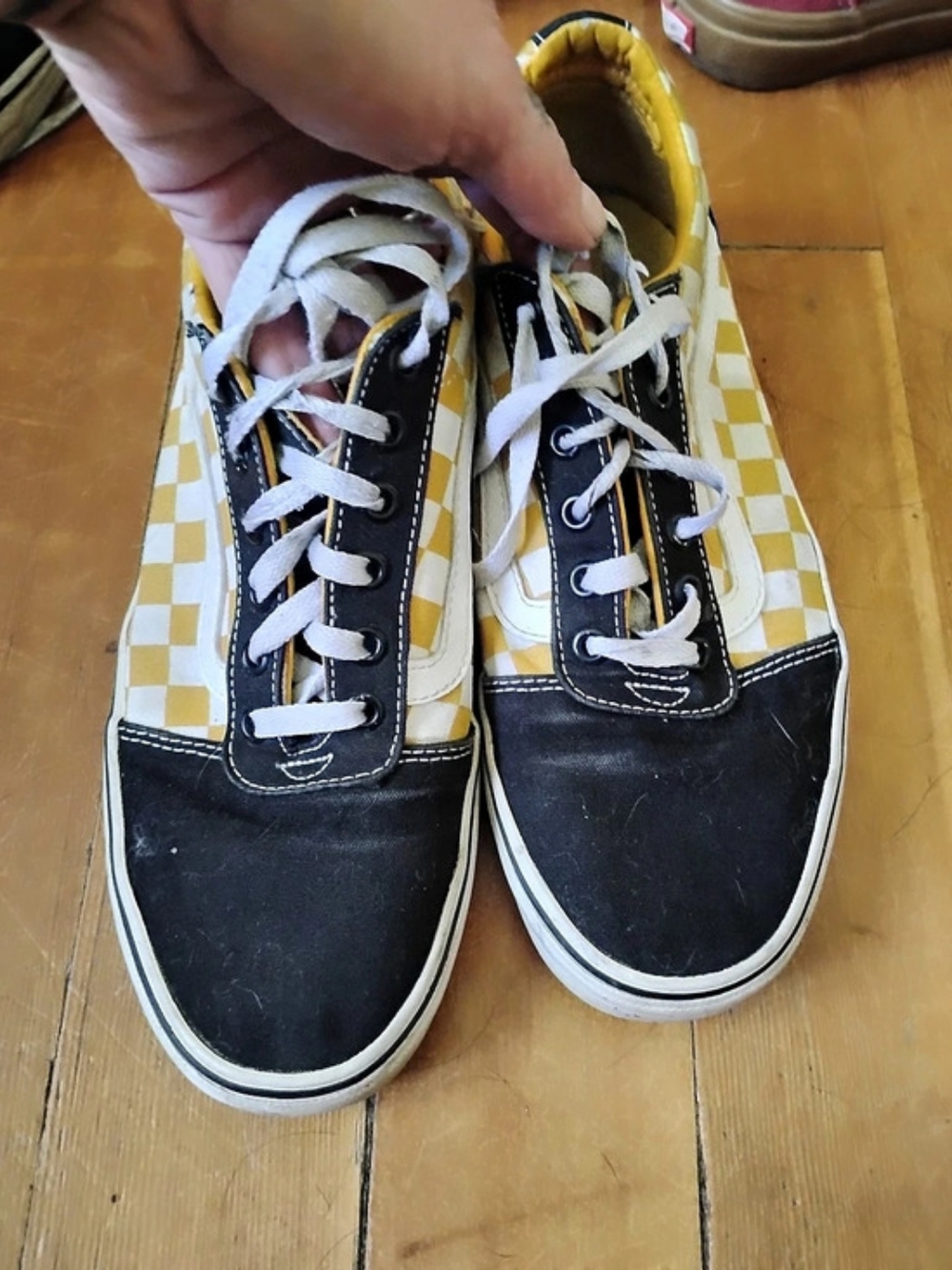 Vans Old Skool Checkered Sneakers US 9.5